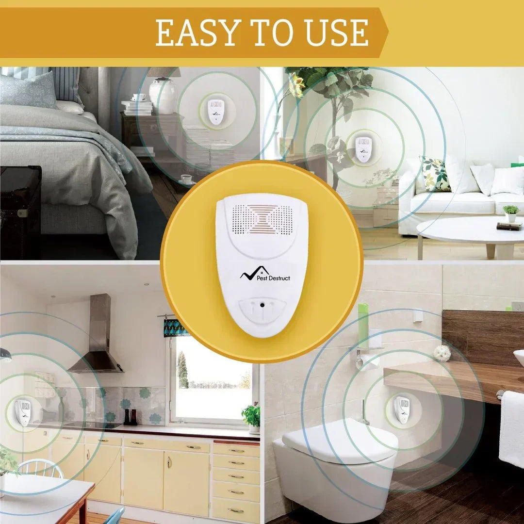 SleepGuard™ | Ultraschall-Schädlingsabwehr für Innenräume