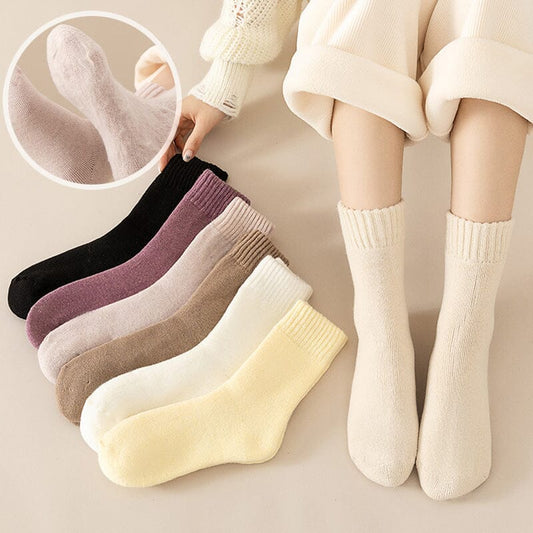 (3 Paar + 2 Paar Gratis) WarmFeet - Elegante, dicke Thermosocken, perfekt für den Winter