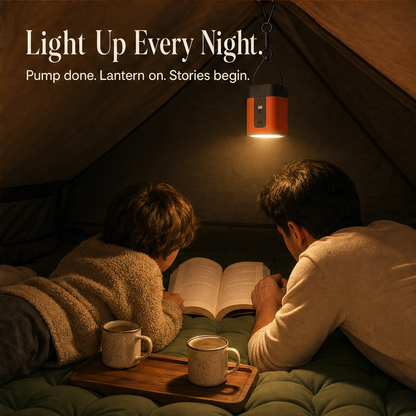 AirSwift™ | Kabellose Mini-Luftpumpe mit LED-Licht