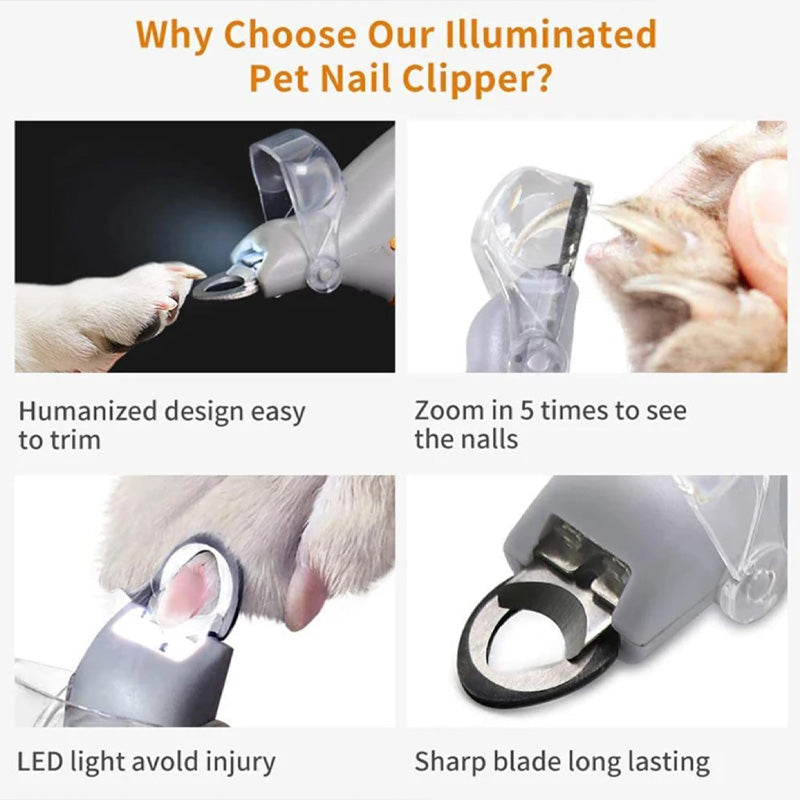 LumiPaw Clipper — Stressfreie Präzisionspflege