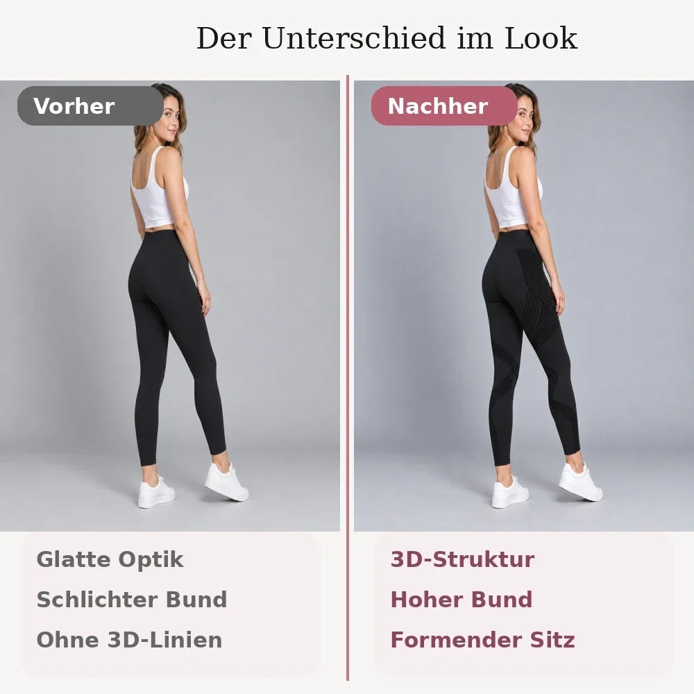 Letzter Tag Rabatt! | SleekLegs™ Anti-Cellulite-Leggings – Für ein glatter wirkendes Hautbild und Beine zum Wohlfühlen
