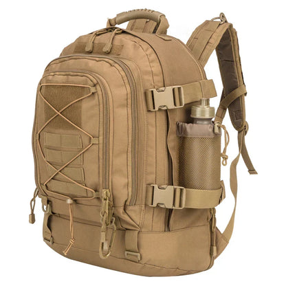 TrekForce 65L Taktischer Rucksack | Ergonomisch & Wetterfest | Für Abenteuer & Outdoor