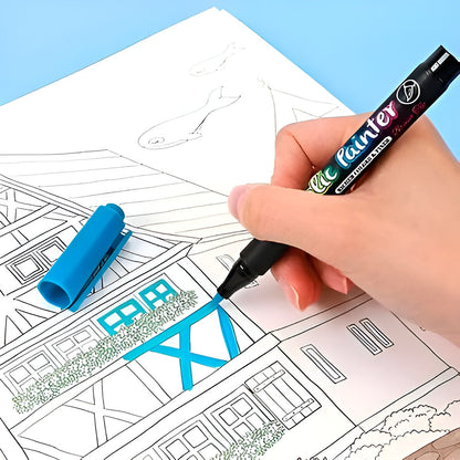 ArtFlow - 12-teiliges Acrylmarker-Set | 50% RABATT