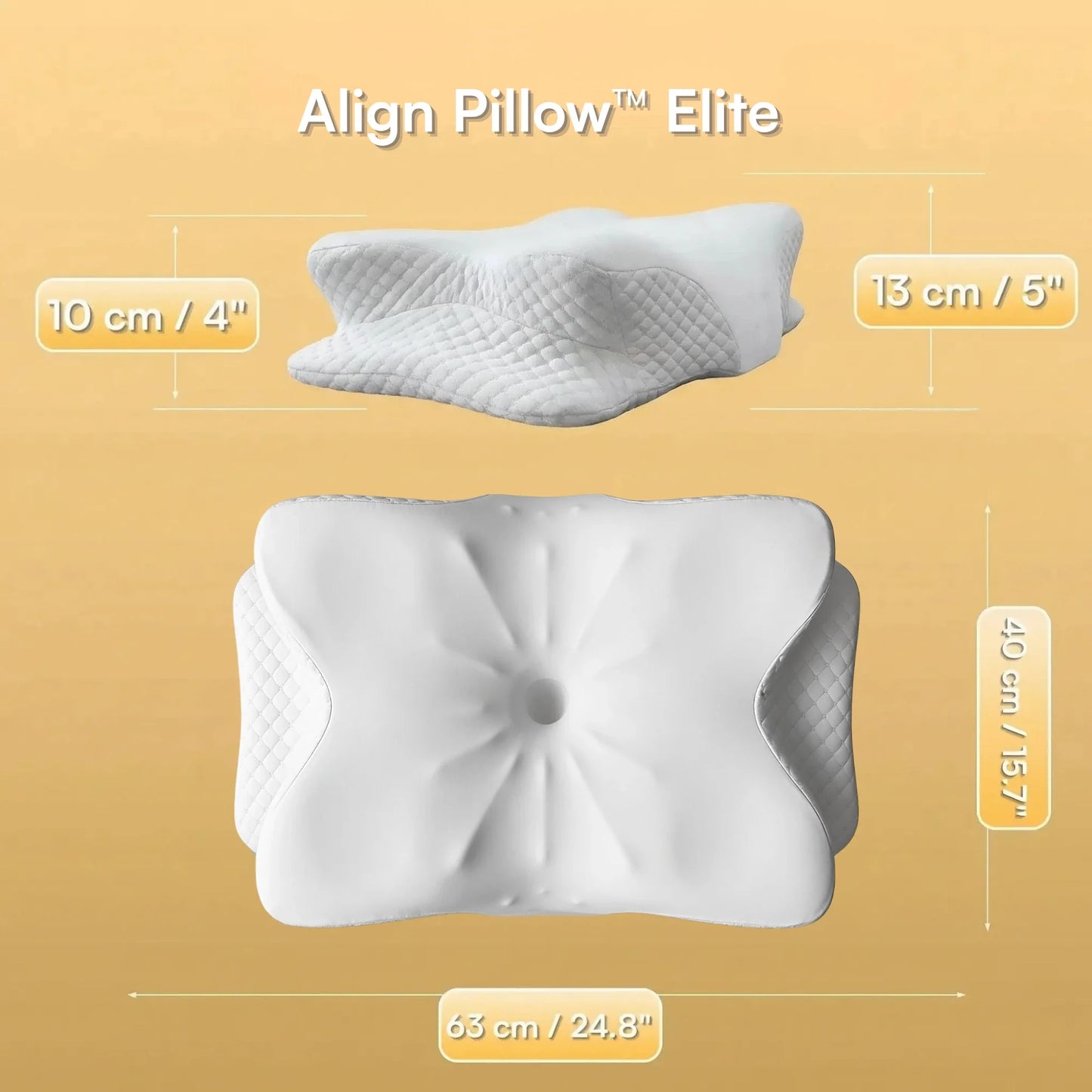 Align Pillow™ – Schmerzfrei aufwachen mit perfekter Nackenstütze
