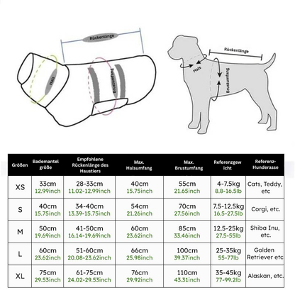 WrapPet – Superabsorbierender Hundebademantel | 50% RABATT