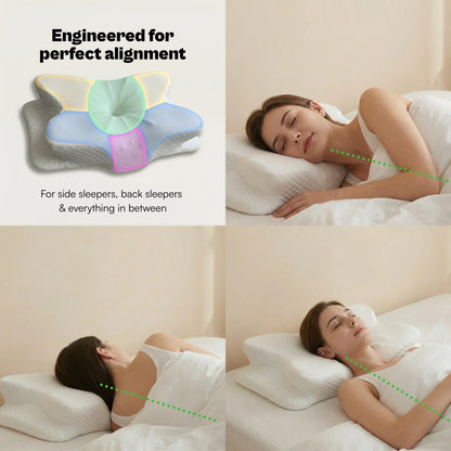 Align Pillow™ – Schmerzfrei aufwachen mit perfekter Nackenstütze