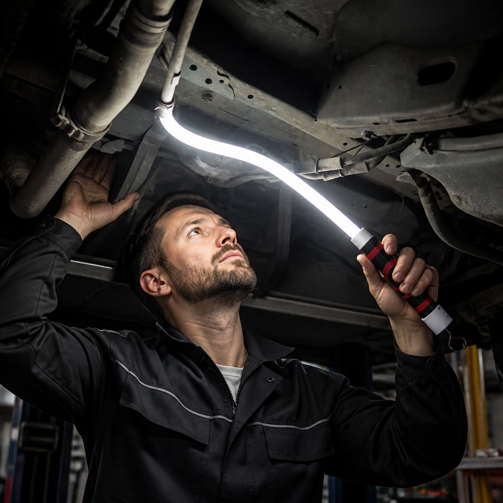 FlexBeam Pro – biegbare LED‑Arbeitsleuchte