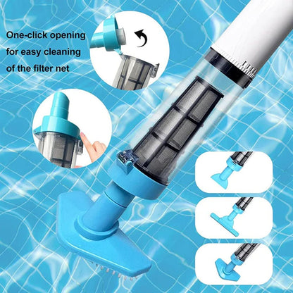 PoolMate™ | Akku Poolreiniger – kabellos, teleskopisch & leistungsstark