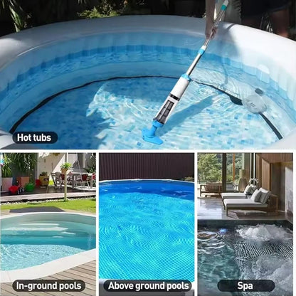PoolMate™ | Akku Poolreiniger – kabellos, teleskopisch & leistungsstark