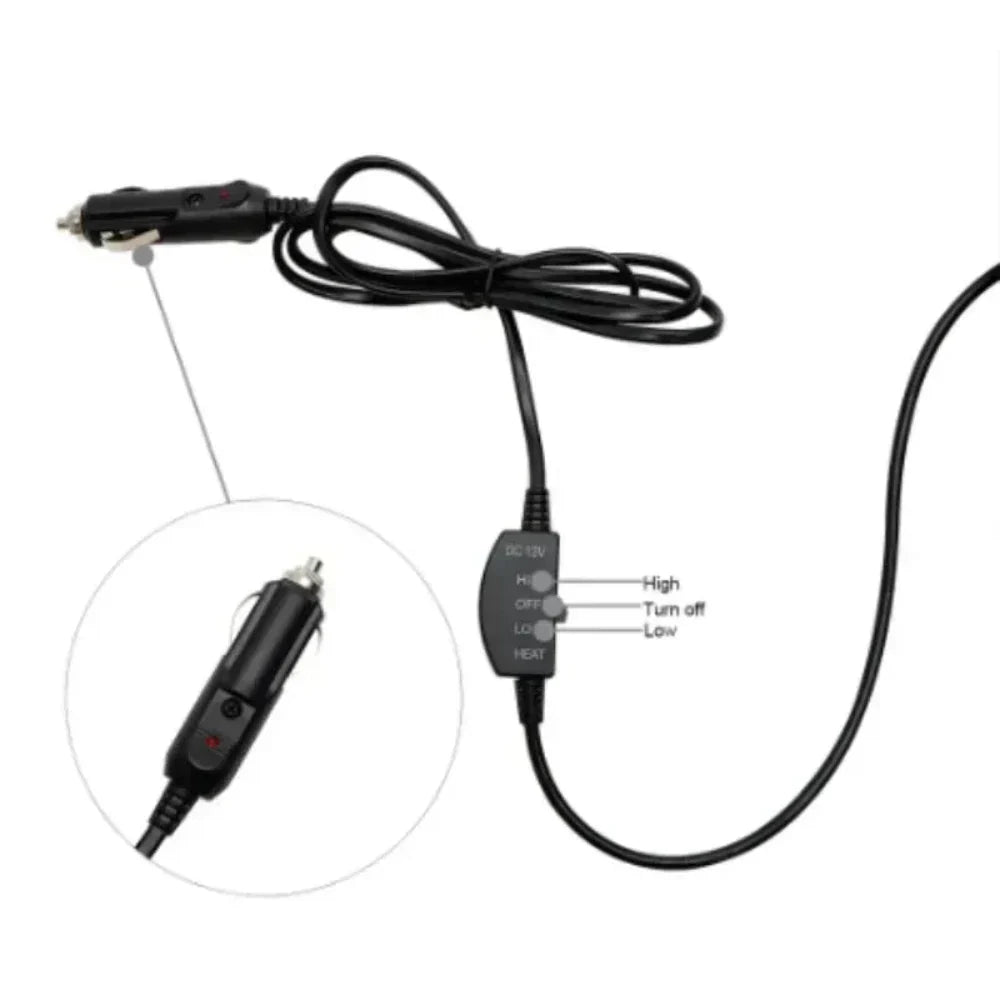 SeatWarm™ | Beheizbare Autositzauflage für Vorder- & Rücksitze mit regulierbarer Wärme