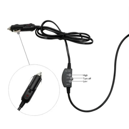 SeatWarm™ | Beheizbare Autositzauflage für Vorder- & Rücksitze mit regulierbarer Wärme