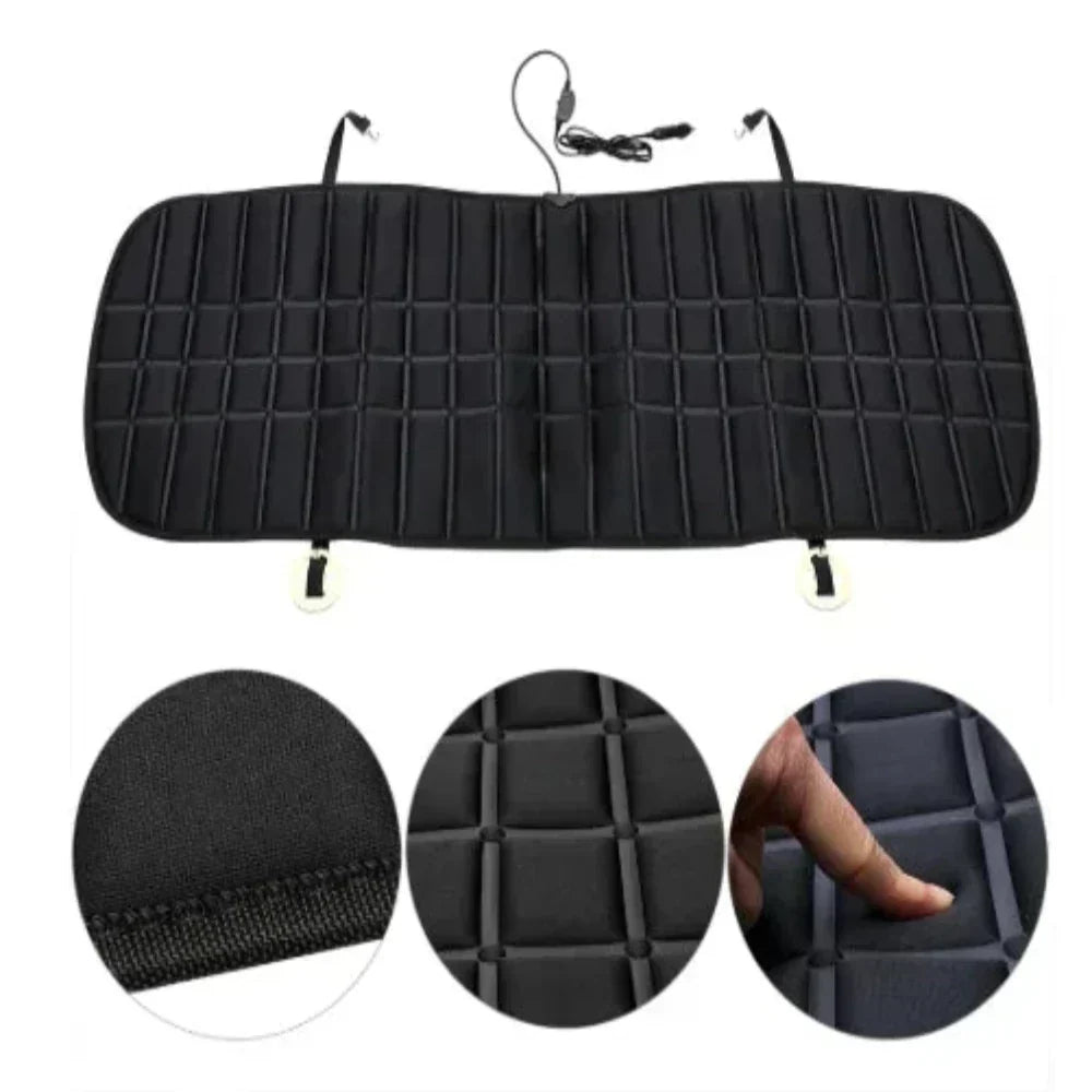 SeatWarm™ | Beheizbare Autositzauflage für Vorder- & Rücksitze mit regulierbarer Wärme