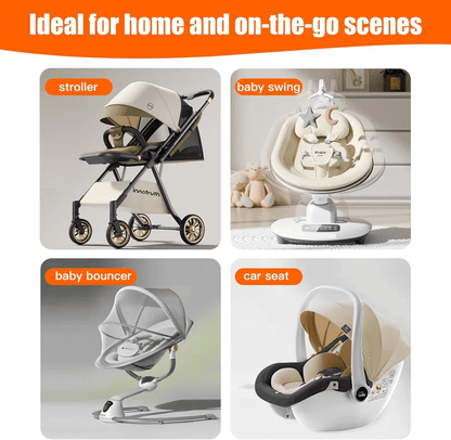 BabyNest™ | Ergonomisches & atmungsaktives Babykissen für ruhigen Schlaf und optimalen Komfort