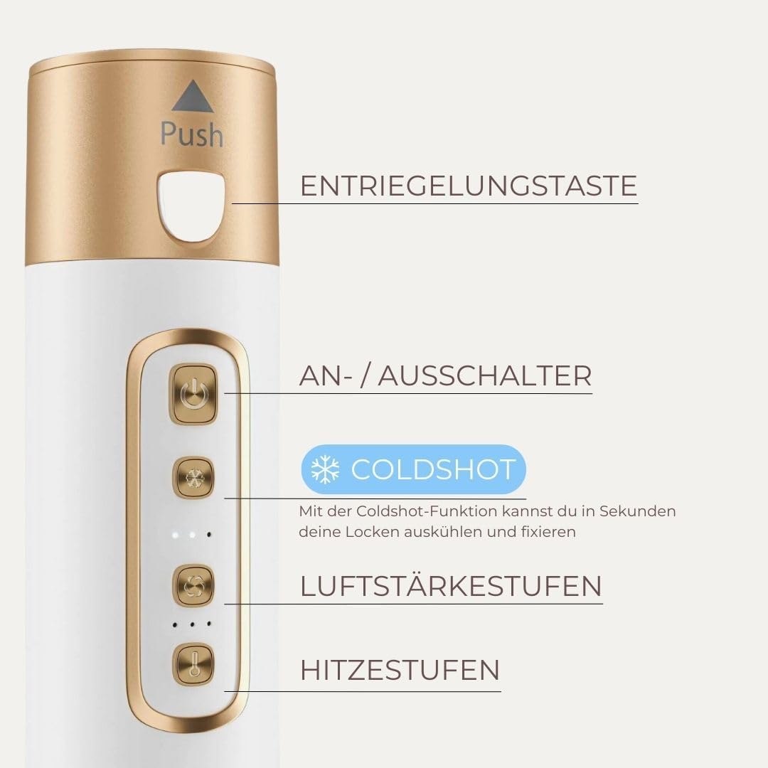 AirGlam™ | 5-in-1 Magischer Haarstyler und Trockner
