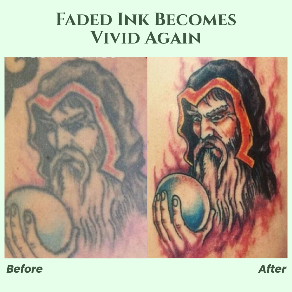 InkGlow – Tattoo-Aftercare-Balsam zum Befeuchten & zur Verbesserung des Tattoo-Looks
