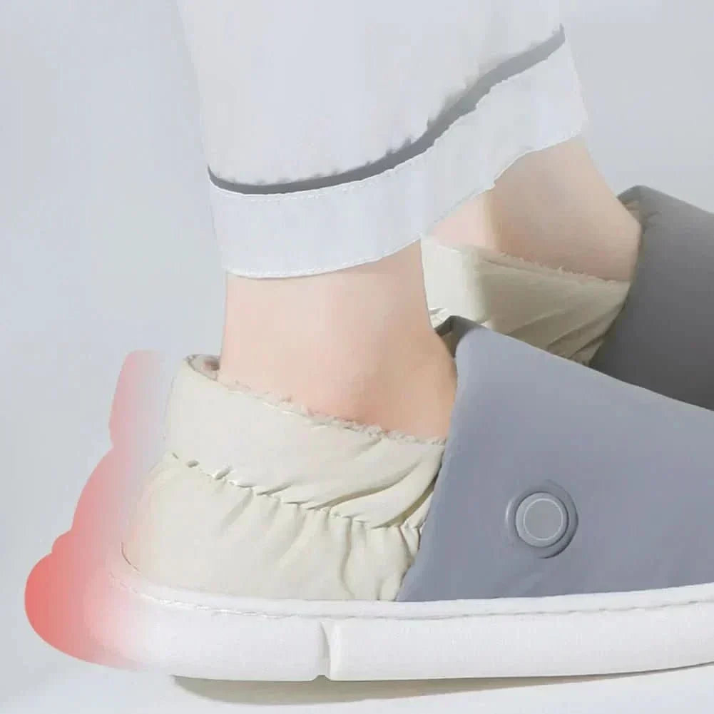 WärmStep™ | Beheizte Hausschuhe mit 3 Wärmestufen