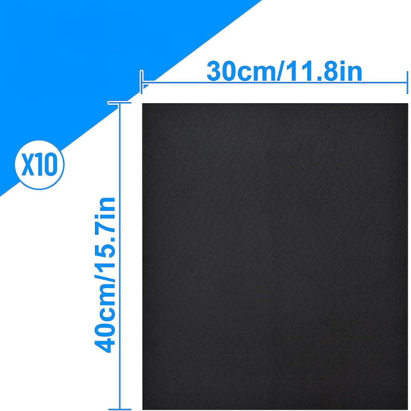 Mikrofasertücher für Glas, Spiegel & Edelstahl | Streifenfrei & fusselfrei ohne Chemie | 10er Set, 30×30 cm, waschbar bis 60 °C