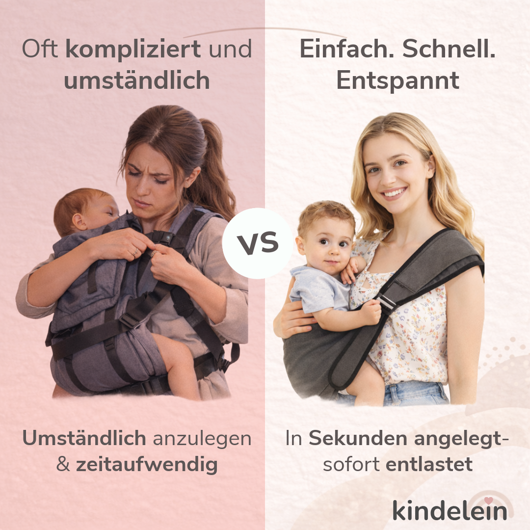 Hüfttrage „kindelein“ - Ergonomische Kindertrage