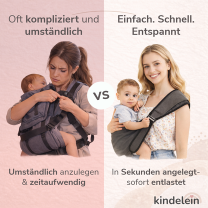 Hüfttrage „kindelein“ - Ergonomische Kindertrage