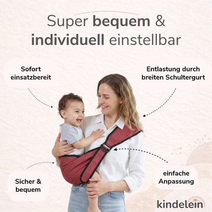 Hüfttrage „kindelein“ - Ergonomische Kindertrage