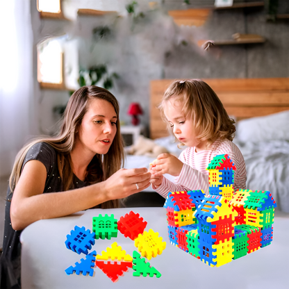KreativBauKids - Große Bauklötze für endloses kreatives Spiel | 50% RABATT