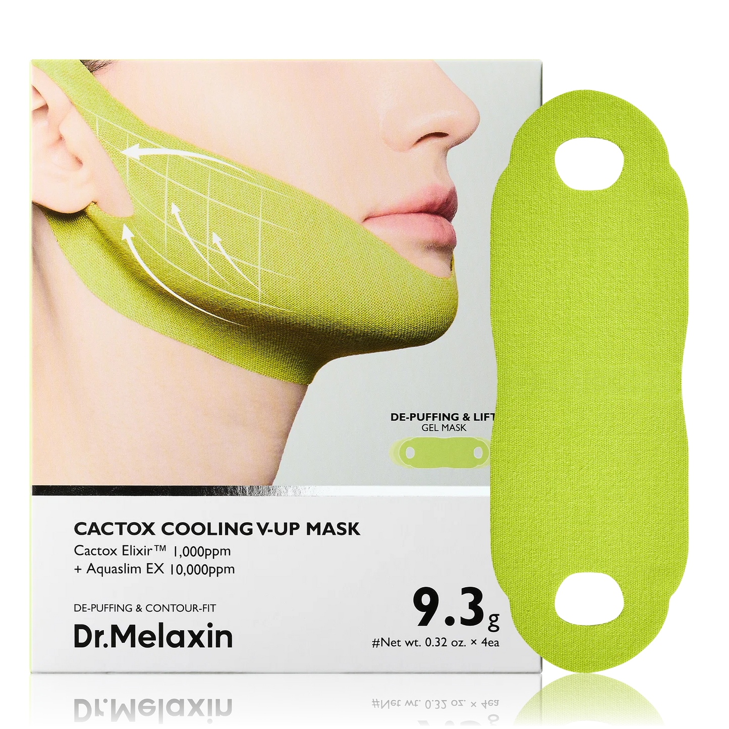 CactoLift™ – Kühlende Kollagen-V-Lifting-Maske für Kinn & Kiefer