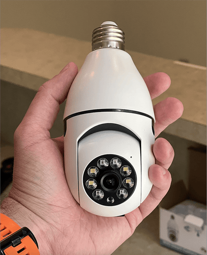 CCTV Kamera | 360° Rundumsicht | Full HD Nachtsicht | BulbCam360
