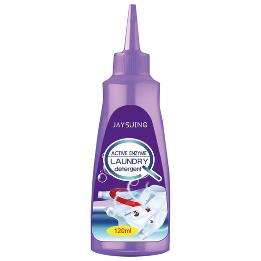 Fleckenentferner 120 ml mit aktiven Enzymen | Sofort-Reiniger für Kleidung & Polster | für weiße, dunkle & bunte Stoffe