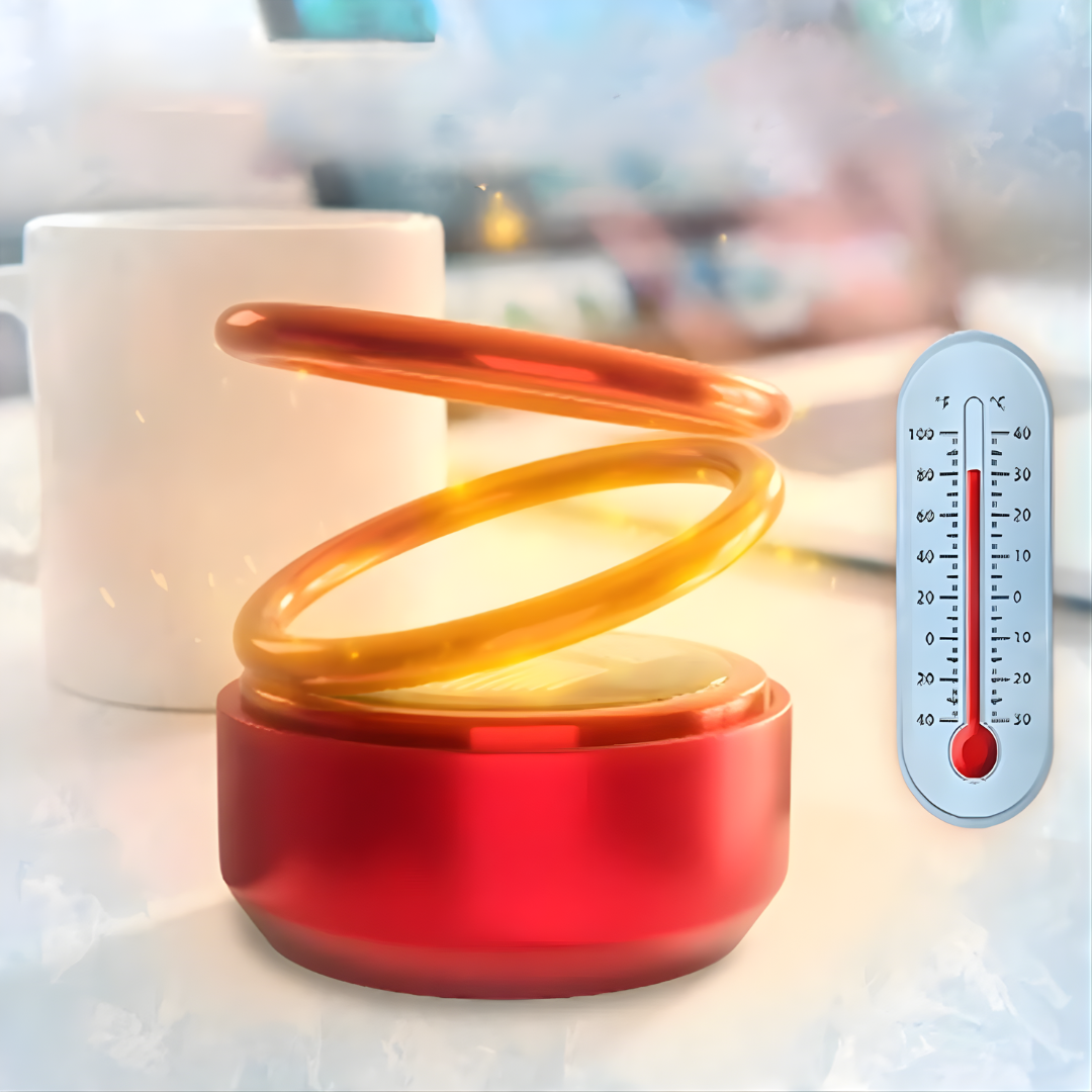 SolarHeatDrive™ | Solar Autoheizung mit NASA-Technologie | Kinetisches Heizgerät | Auftauen & Enteisen | Für Auto, Garage & Zuhause