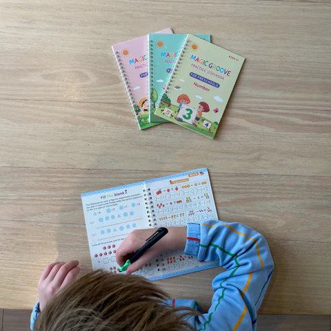SchreibMeister - 4er Set (1+3 GRATIS) - Die erste Einführung ins Schreiben – Schreibbuch