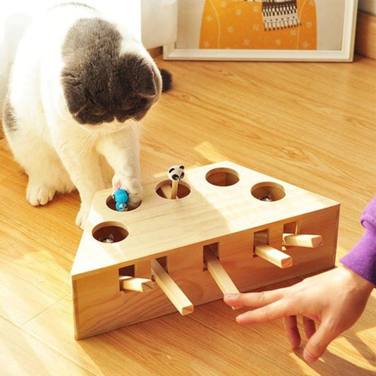 MewMakers – Das Hit-Spiel für Katzen aus Holz | 50 % RABATT
