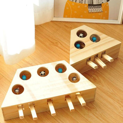 MewMakers – Das Hit-Spiel für Katzen aus Holz | 50 % RABATT