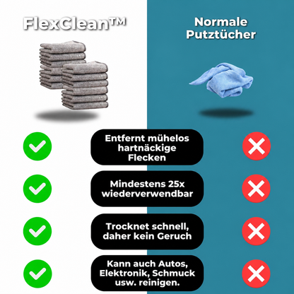 5+5 GRATIS | FlexClean - Mehrzweck-Drahttücher für hartnäckige Flecken