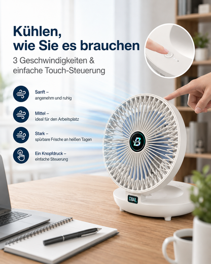 Fast ausverkauft: CoolBreeze™ Tischventilator