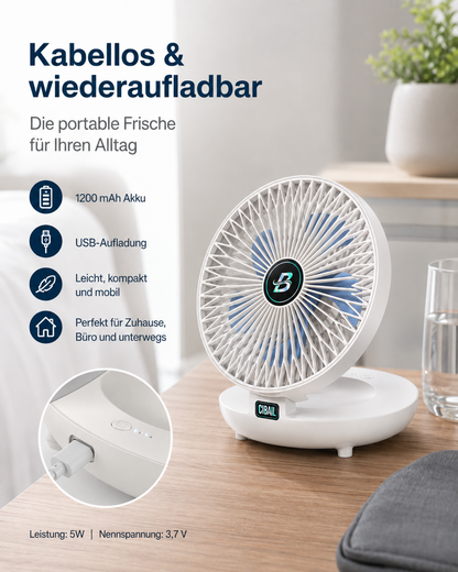 Fast ausverkauft: CoolBreeze™ Tischventilator