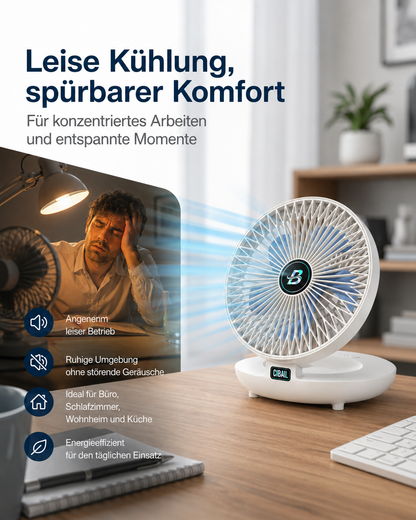 Fast ausverkauft: CoolBreeze™ Tischventilator