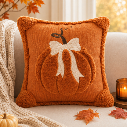 CozyPumpkin™ – Flauschige Herbst-Kissenbezüge für gemütliche Herbstmomente