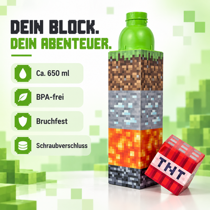 Minecraft TNT Block Trinkflasche | Letzter Tag Rabatt!