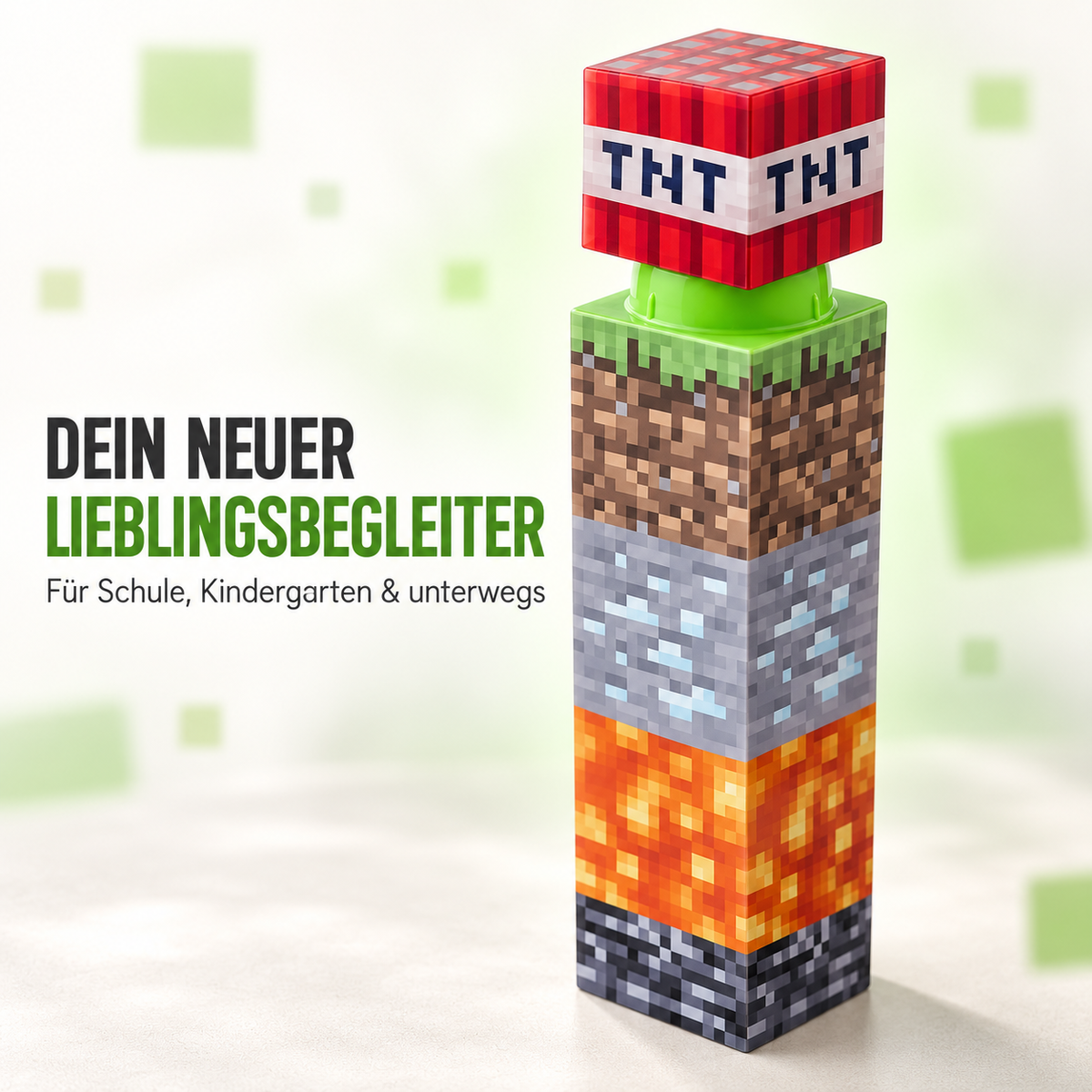 Minecraft TNT Block Trinkflasche | Letzter Tag Rabatt!