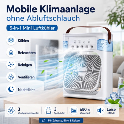 Mobile Klimaanlage ohne Abluftschlauch [Letzter Tag Rabatt]