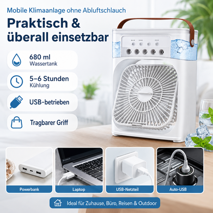 Mobile Klimaanlage ohne Abluftschlauch [Letzter Tag Rabatt]