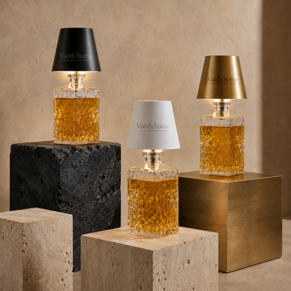 Luminova™ – Kabellose Flaschenlampe mit USB-C