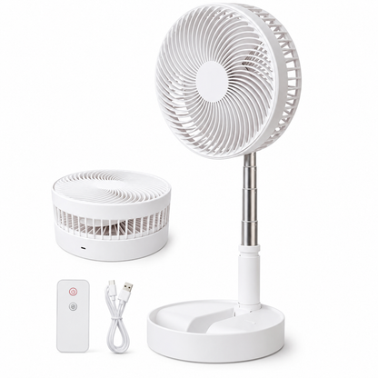 Faltbarer Akku-Ventilator mit Fernbedienung