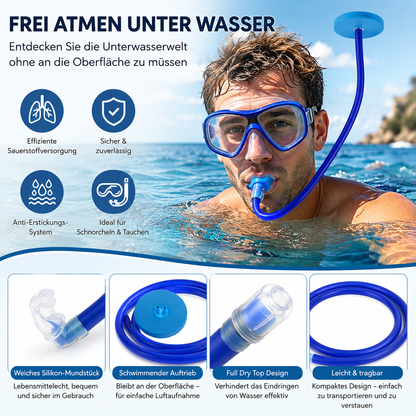 Entdecken Sie die Unterwasserwelt – frei, ruhig und ohne ständiges Auftauchen