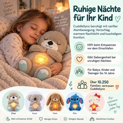 CuddleSync™ – Gleiten Sie mit jeder Umarmung in friedlichen Schlaf