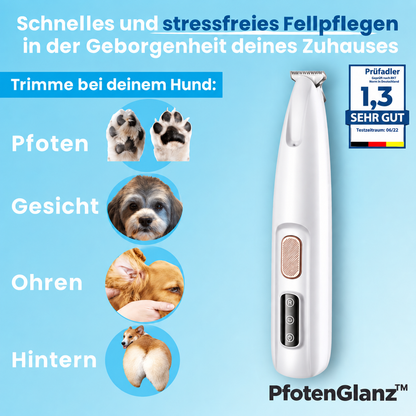 PfotenGlanz™ Elektrischer Pfotentrimmer