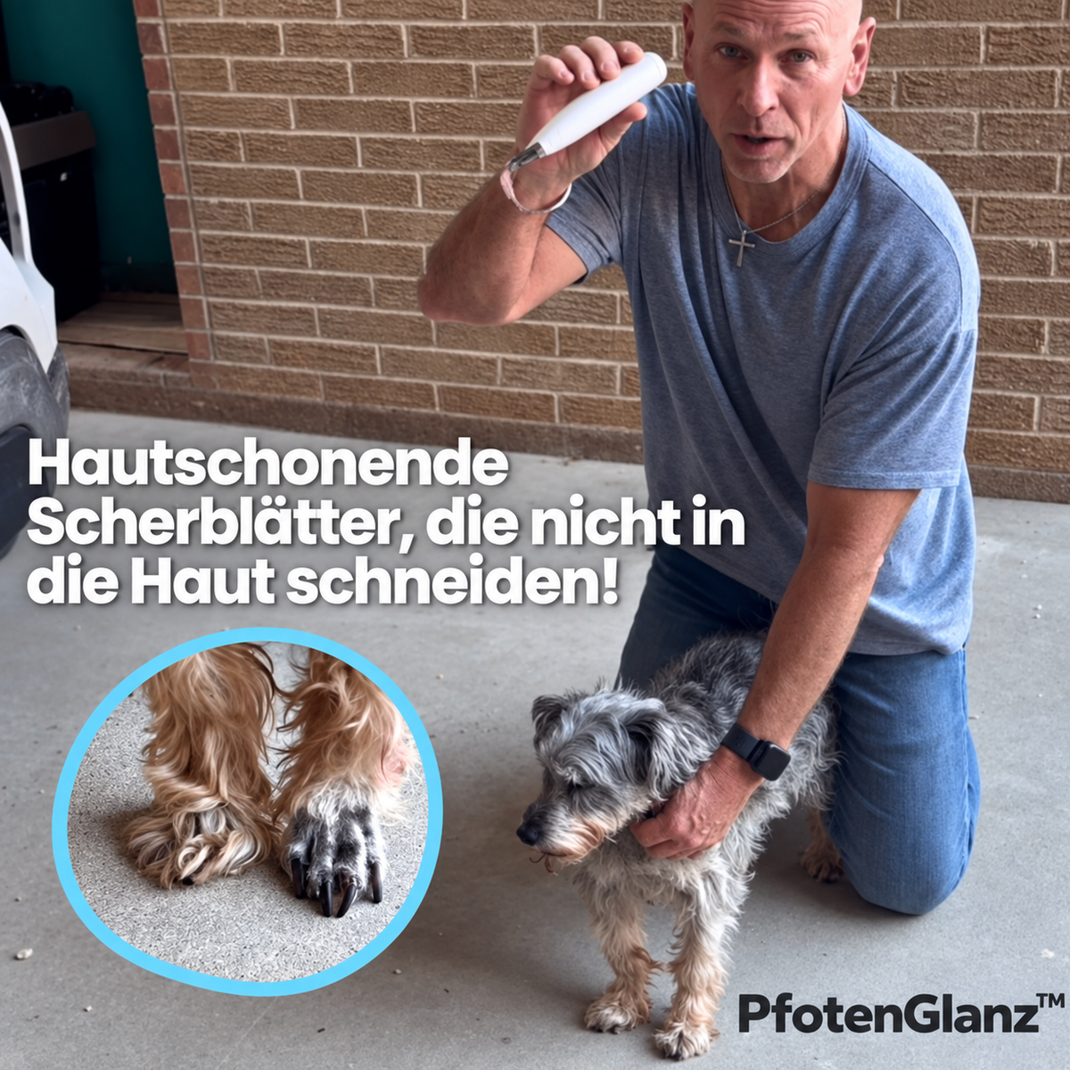 PfotenGlanz™ Elektrischer Pfotentrimmer