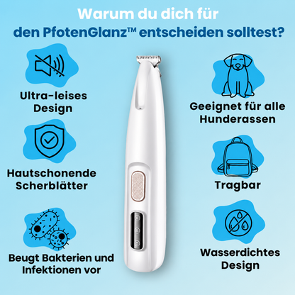 PfotenGlanz™ Elektrischer Pfotentrimmer