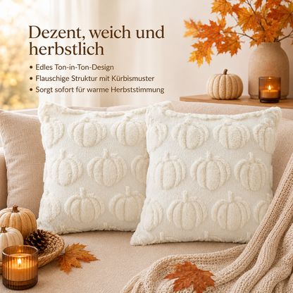 CozyPumpkin™ – Flauschige Herbst-Kissenbezüge für gemütliche Herbstmomente