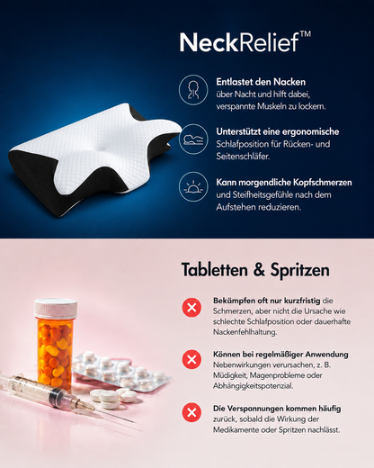 NeckRelief™ Nackenstützkissen